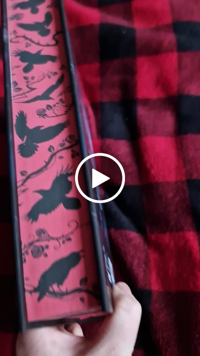 Customer video review of Ašerių namų žlugimas ir kitos šiurpios istorijos: siaubo istorijų meistro Edgaro Allano Poe šedevrų rinkinys + galimybė personalizuoti