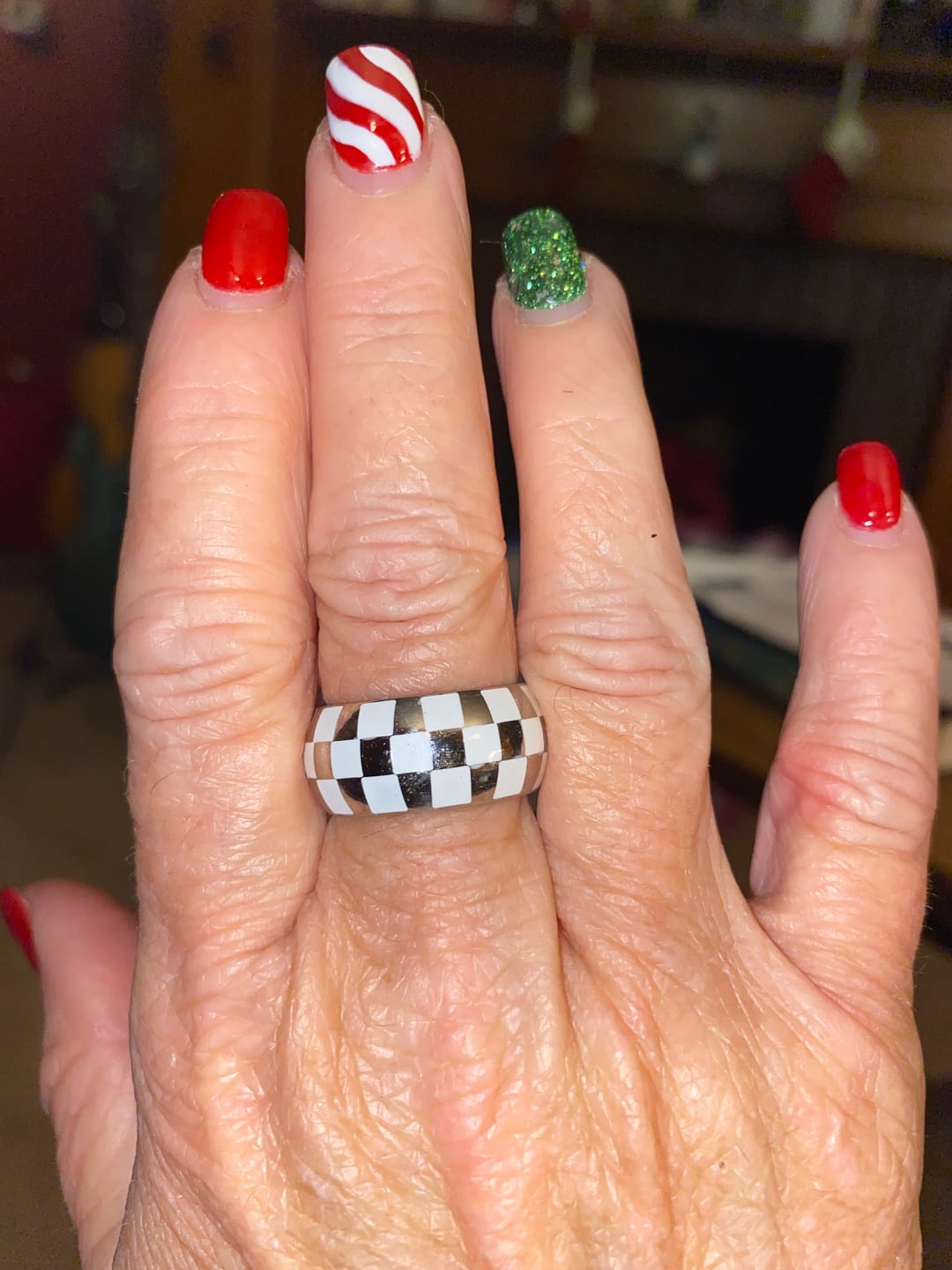 Customer photo review of Ronnie Checker Ring || Choose Color
