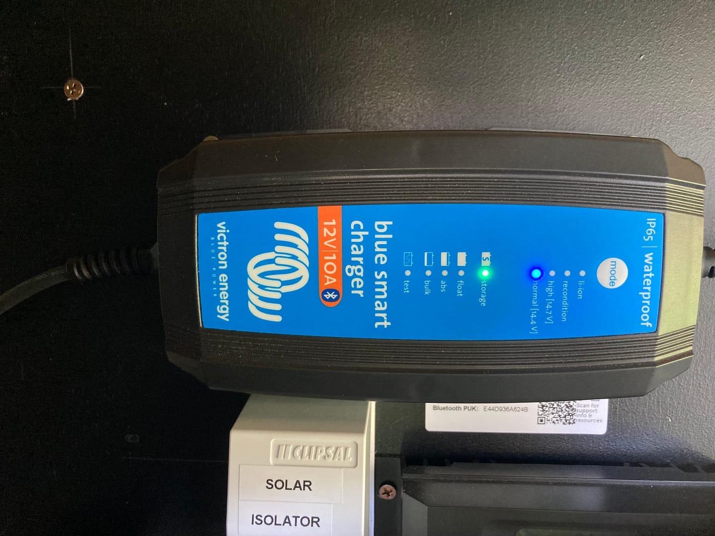 Customer photo review of Victron | Blue Smart IP65 Battery Charger 230V