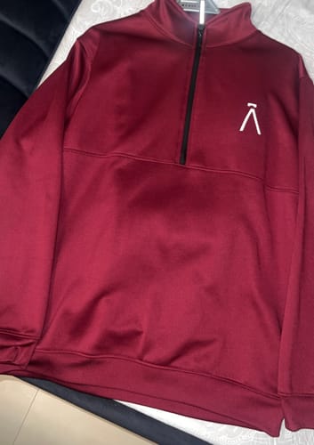 Customer photo review of MAROON BASIC WINTER TRACKSUIT