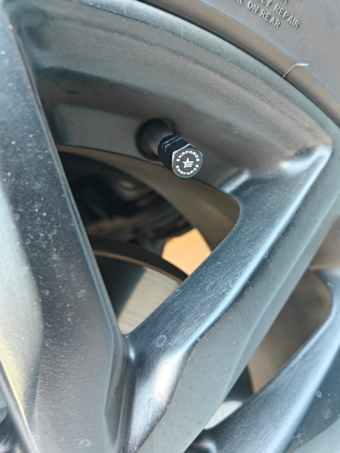 Customer photo review of Tire Valve Caps