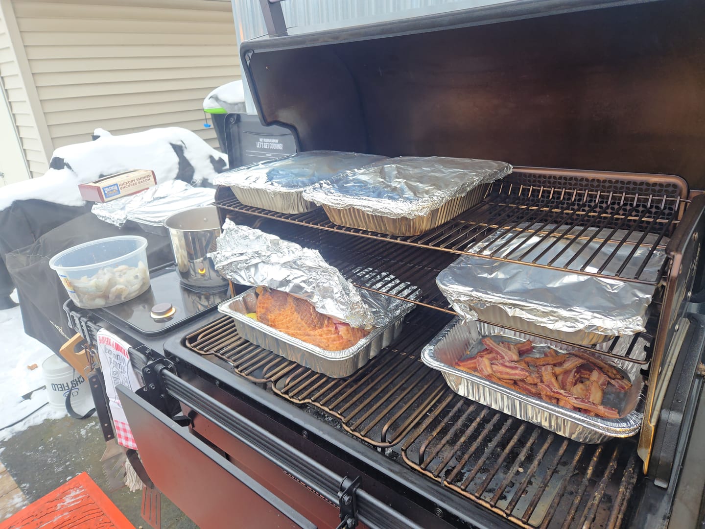Customer photo review of Cherry Apple Habanero BBQ Glaze