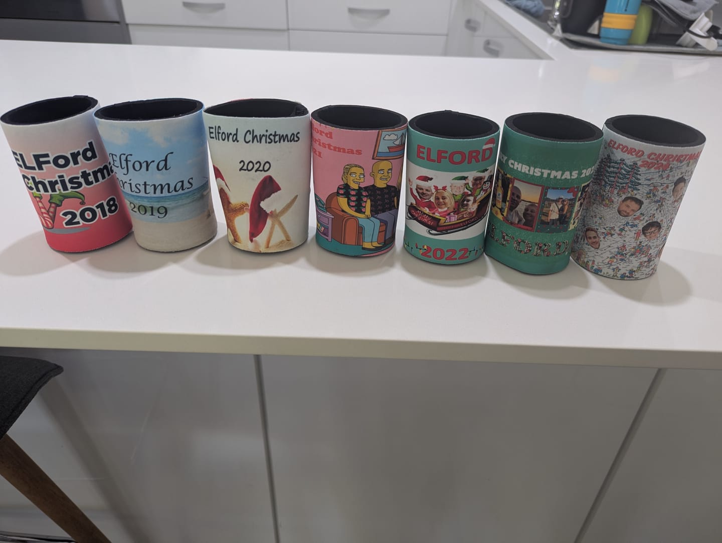 Customer photo review of 20 Custom Stubby Holders