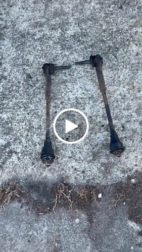 Customer video review of Heavy Duty Tie Rods For 1999-2007 Silverado Sierra 1500 2500 Compatible For 0-6" Adjustable Front Lower Tie Rod End Links Fits Chevy GMC