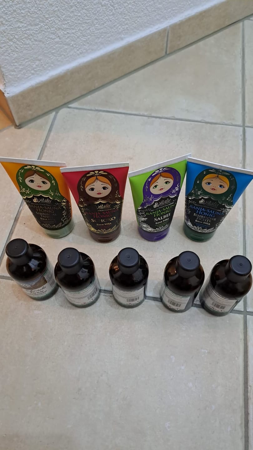 Customer photo review of Saunaaufguss Konzentrat 4+1 Gratis