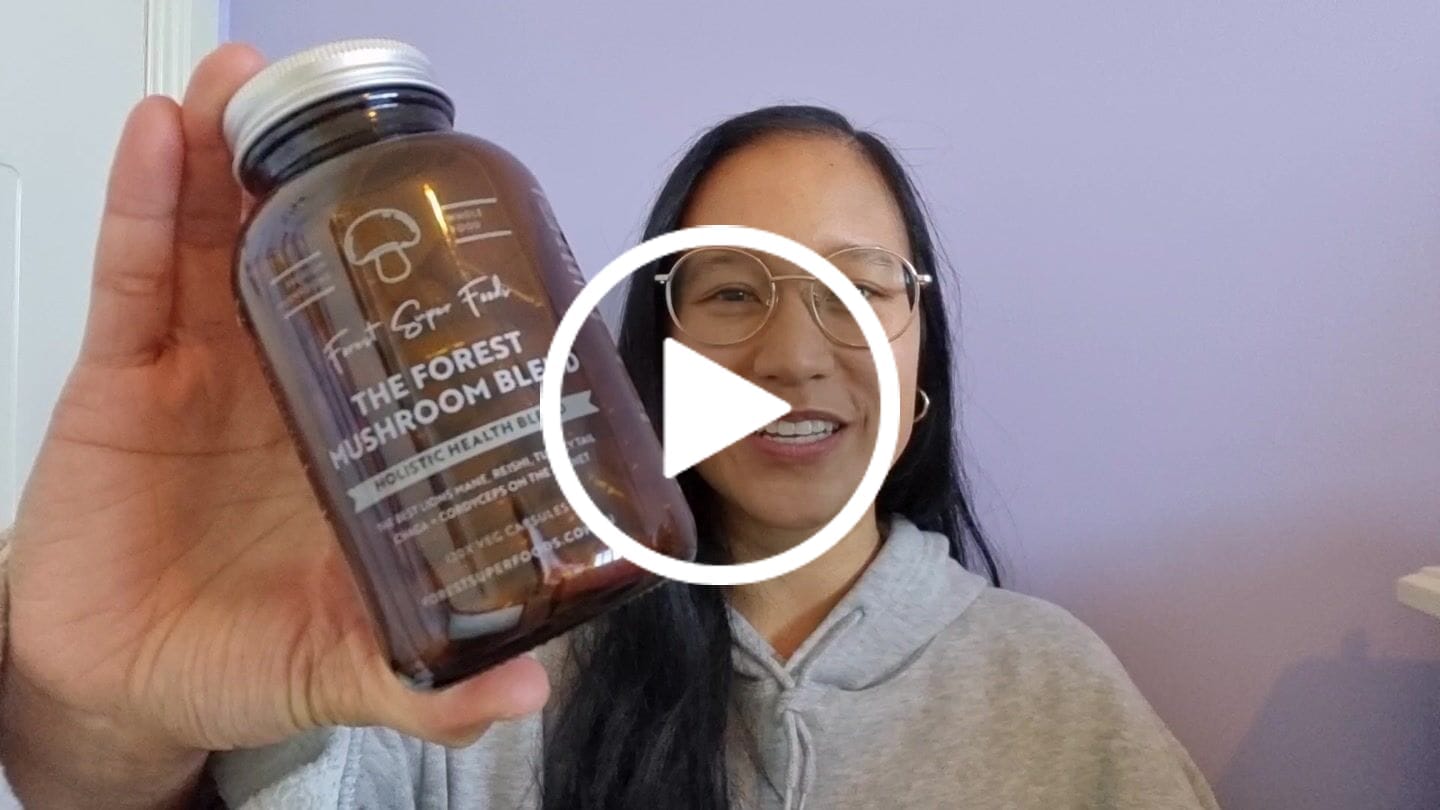 Customer video review of Mushroom Blend Capsules
