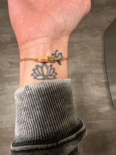 Customer photo review of Chill Pill Bracelet