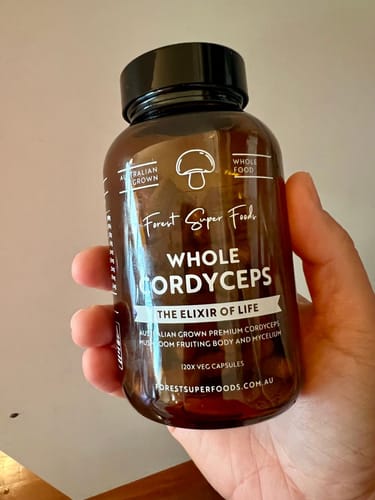 Customer photo review of Australian Grown Cordyceps Mushroom