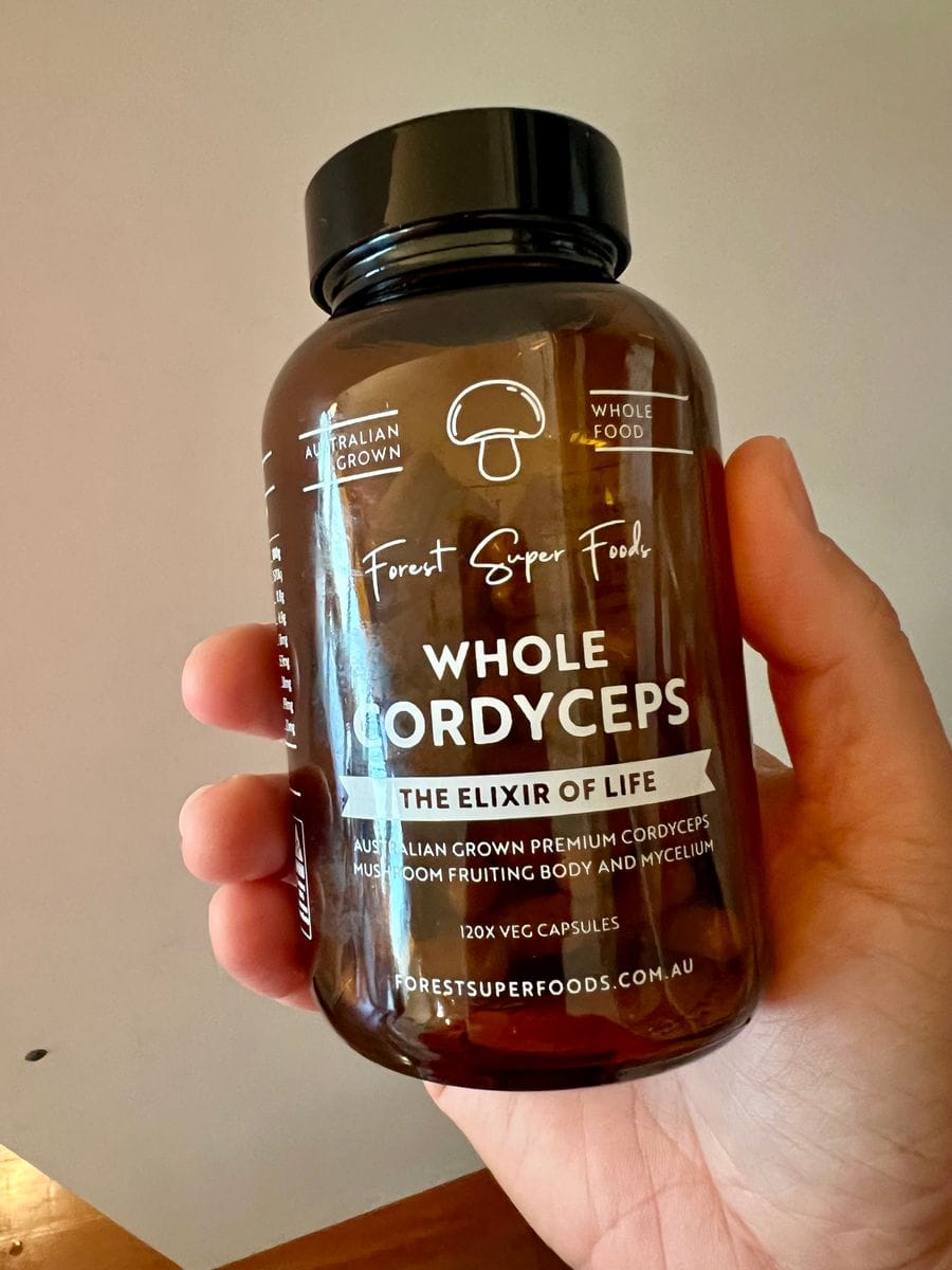 Customer photo review of Australian Grown Cordyceps Mushroom