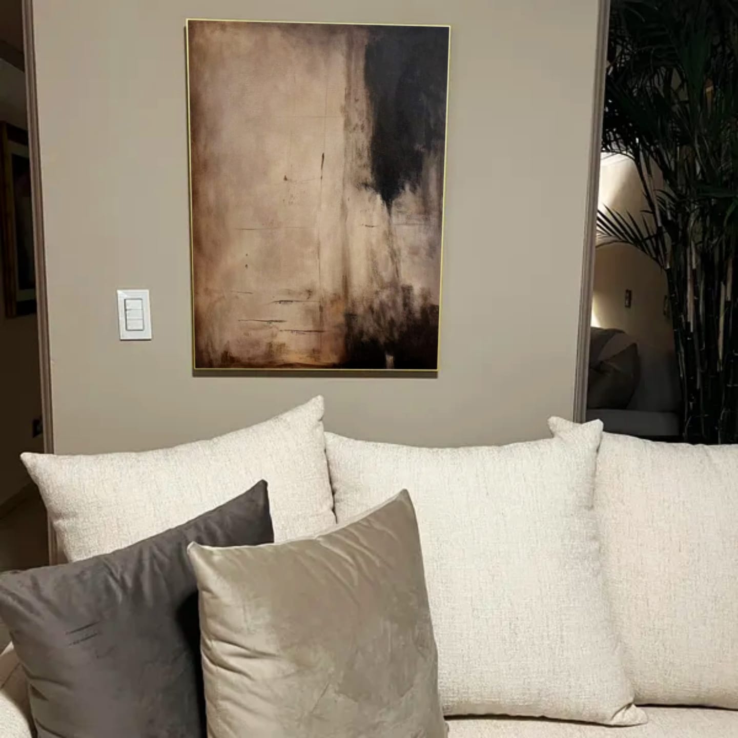 Customer photo review of Abstract Tranquility #WS336