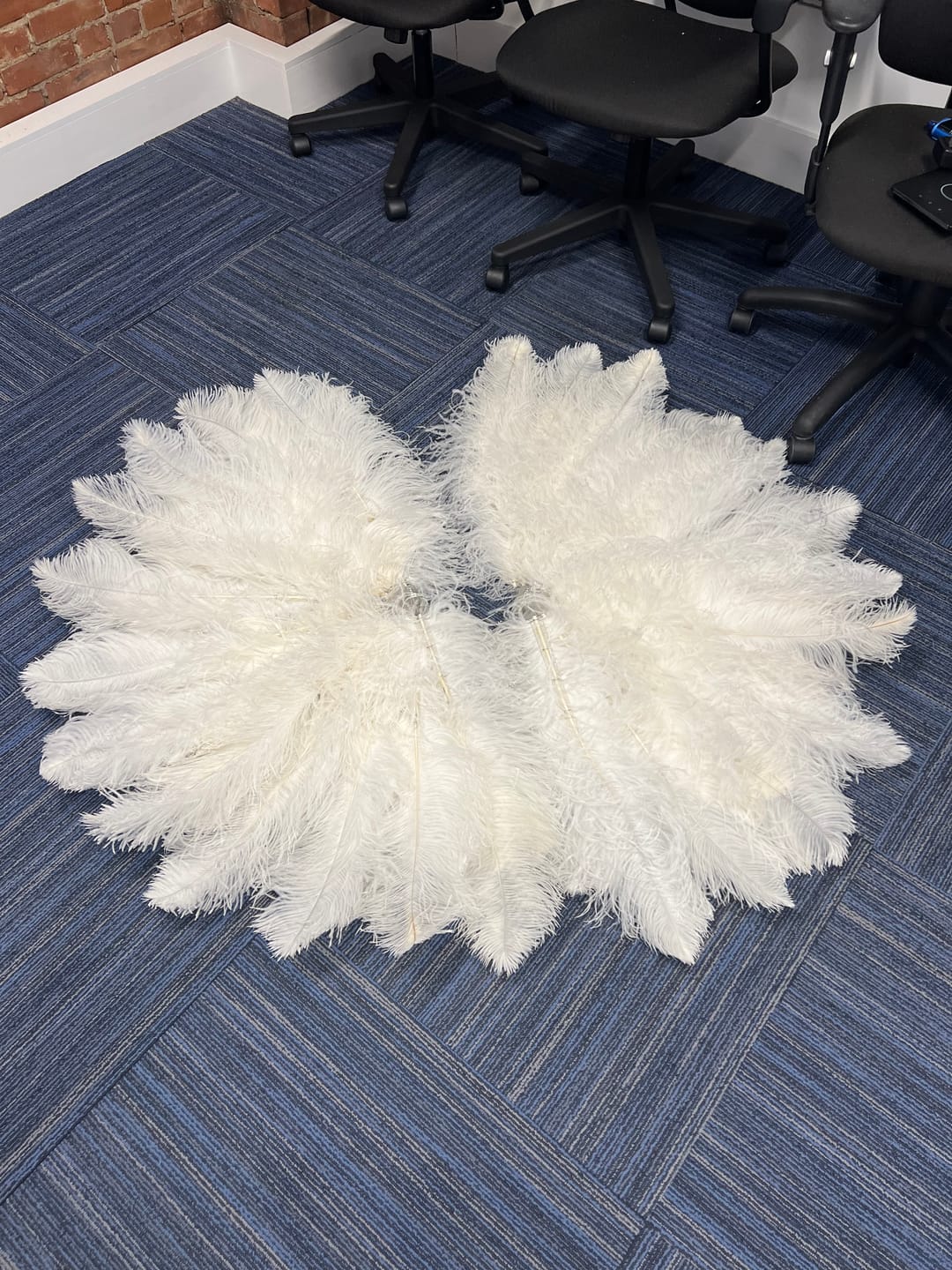 Customer photo review of Romance Burlesque Fan - Double Layer