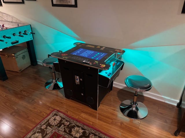 Customer photo review of Commercial Grade 60 games in 1 Arcade Commercial Cocktail Table Machine Retro Multi-cade LED