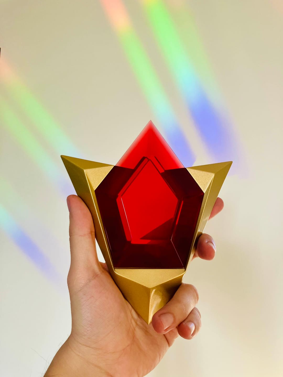 Customer photo review of Rubis Goron inspiré de Zelda: Ocarina of Time