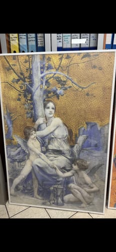 Customer photo review of Allegoria del tempo, Luc-Olivier Merson (1896)