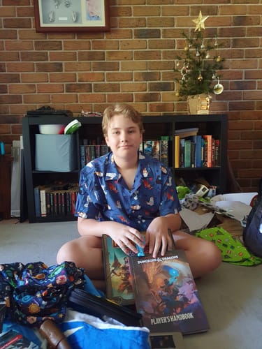 Customer photo review of Video Game Cats Light Button Up Shirt