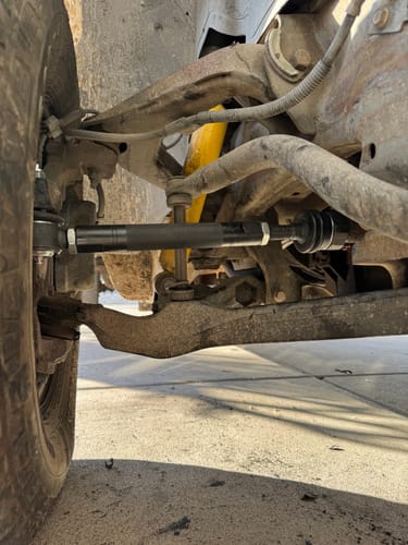 Customer photo review of Heavy Duty Tie Rod For 2001-2010 Silverado Sierra 2500 3500 Chevy GMC