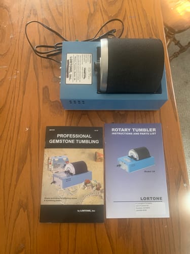 Customer photo review of Lortone 3A Rock Tumbler