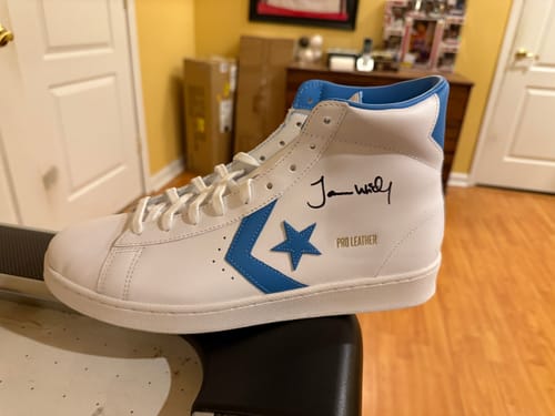Customer photo review of James Worthy Autograph Signing