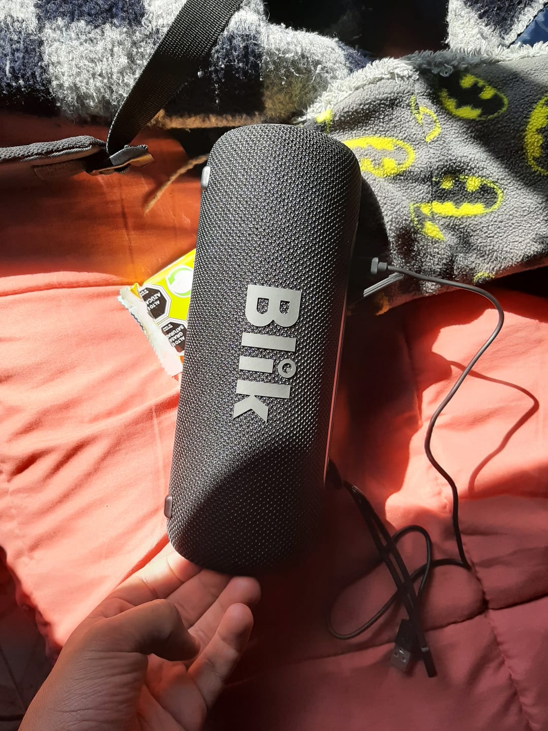 Customer photo review of Parlante Blik Live