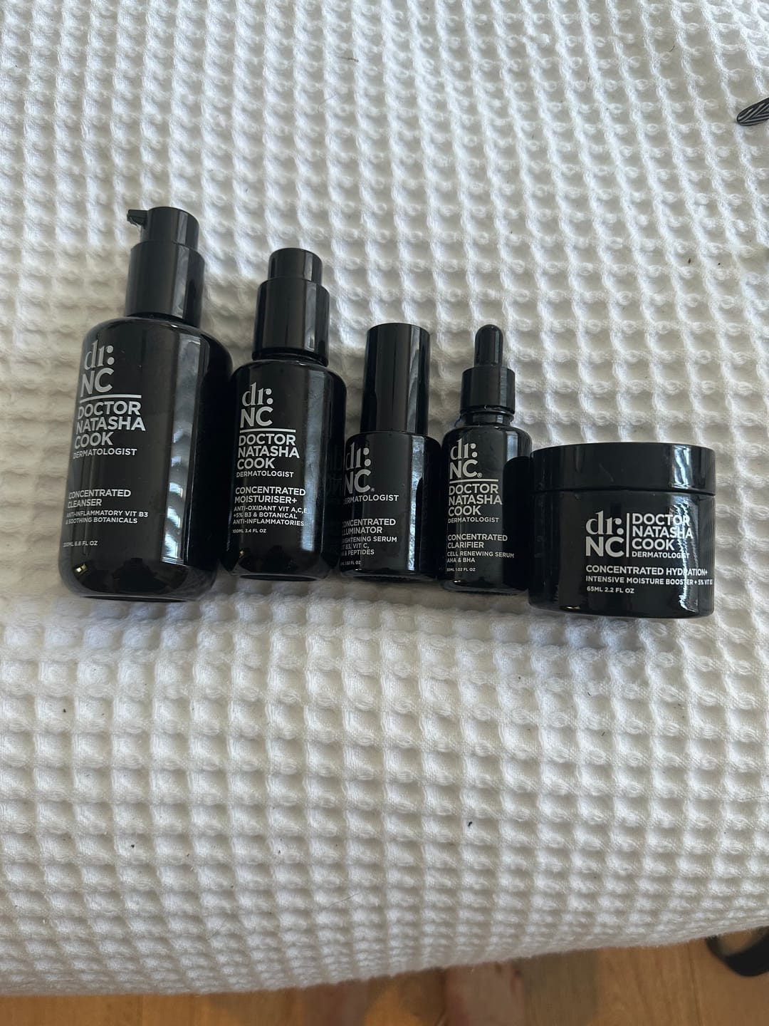 Customer photo review of dr.NC CONCENTRATED CLARIFIER 18% AHAs + BHA - 30ML