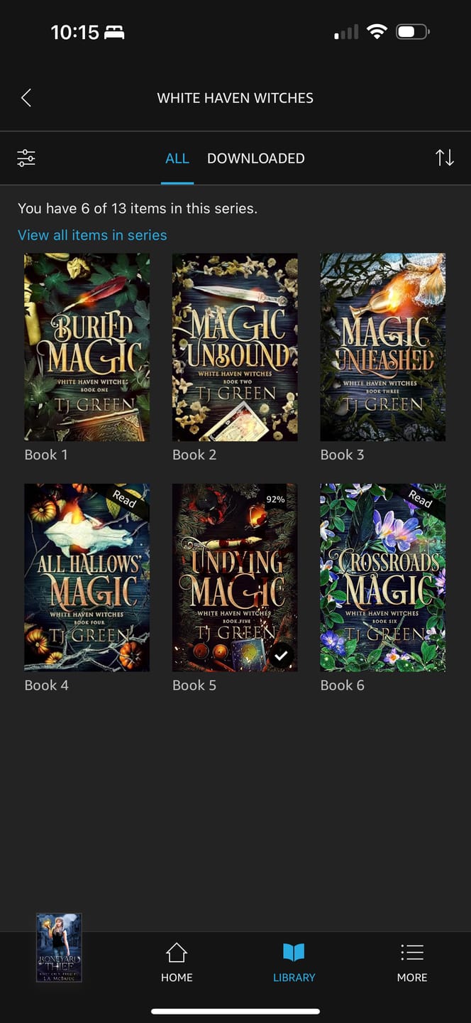 Customer photo review of White Haven Witches Books 7-9 (EBOOK BUNDLE)