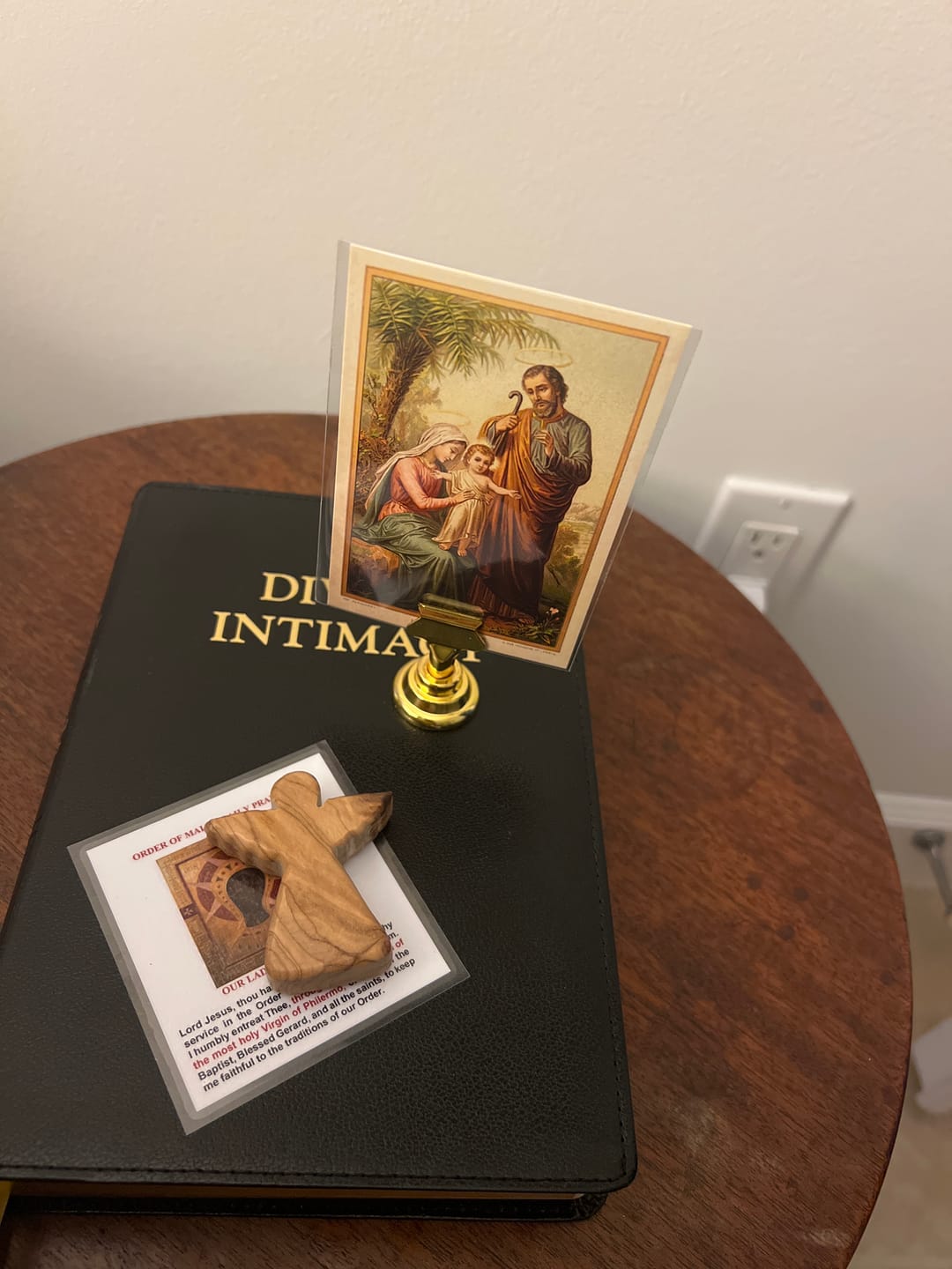 Customer photo review of New! 50 Restored Vintage Holy Cards – Variety Pack of 50 – Beautiful and Inspirational