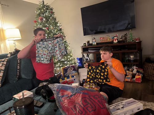 Customer photo review of SWAG - Mystery Boxer 10-Pack