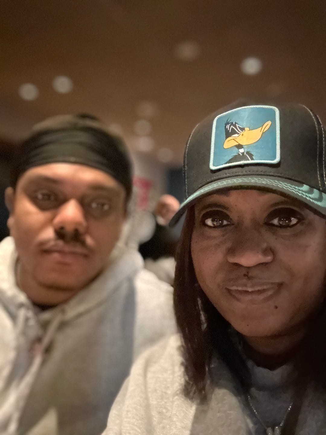 Customer photo review of OVERLORD X Looney Tunes: Daffy Duck Trucker Cap