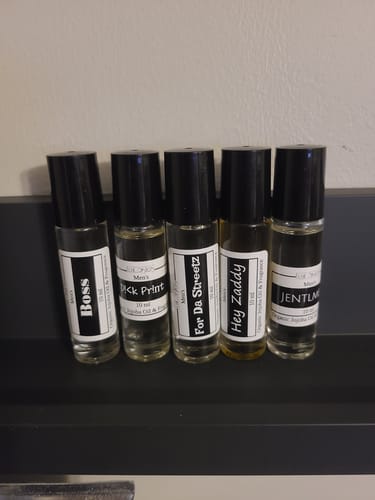 Customer photo review of Men's Cologne Oil Roller