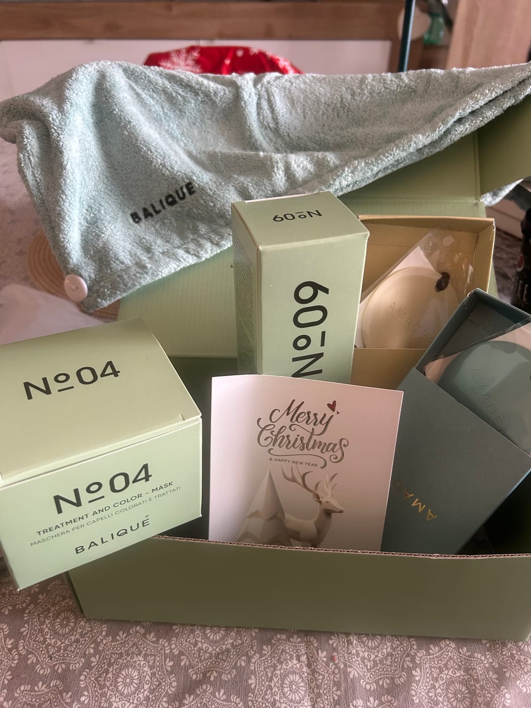 Customer photo review of N°04 - TREATMENT AND COLOR MASK - 250ML