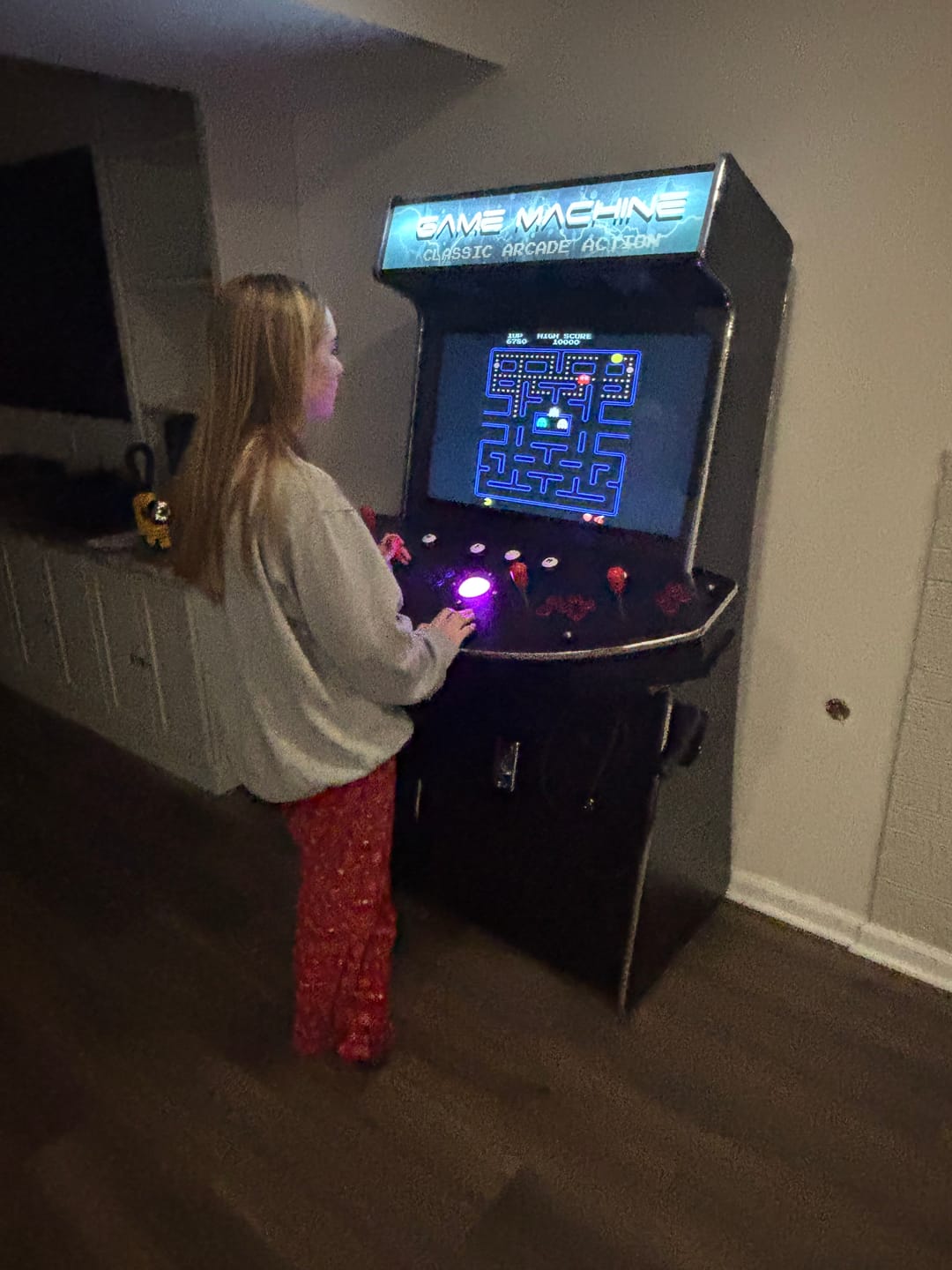 Customer photo review of 4 Player Standup with 2 shooting guns Arcade Machine 4600 Retro Multi Cade Games