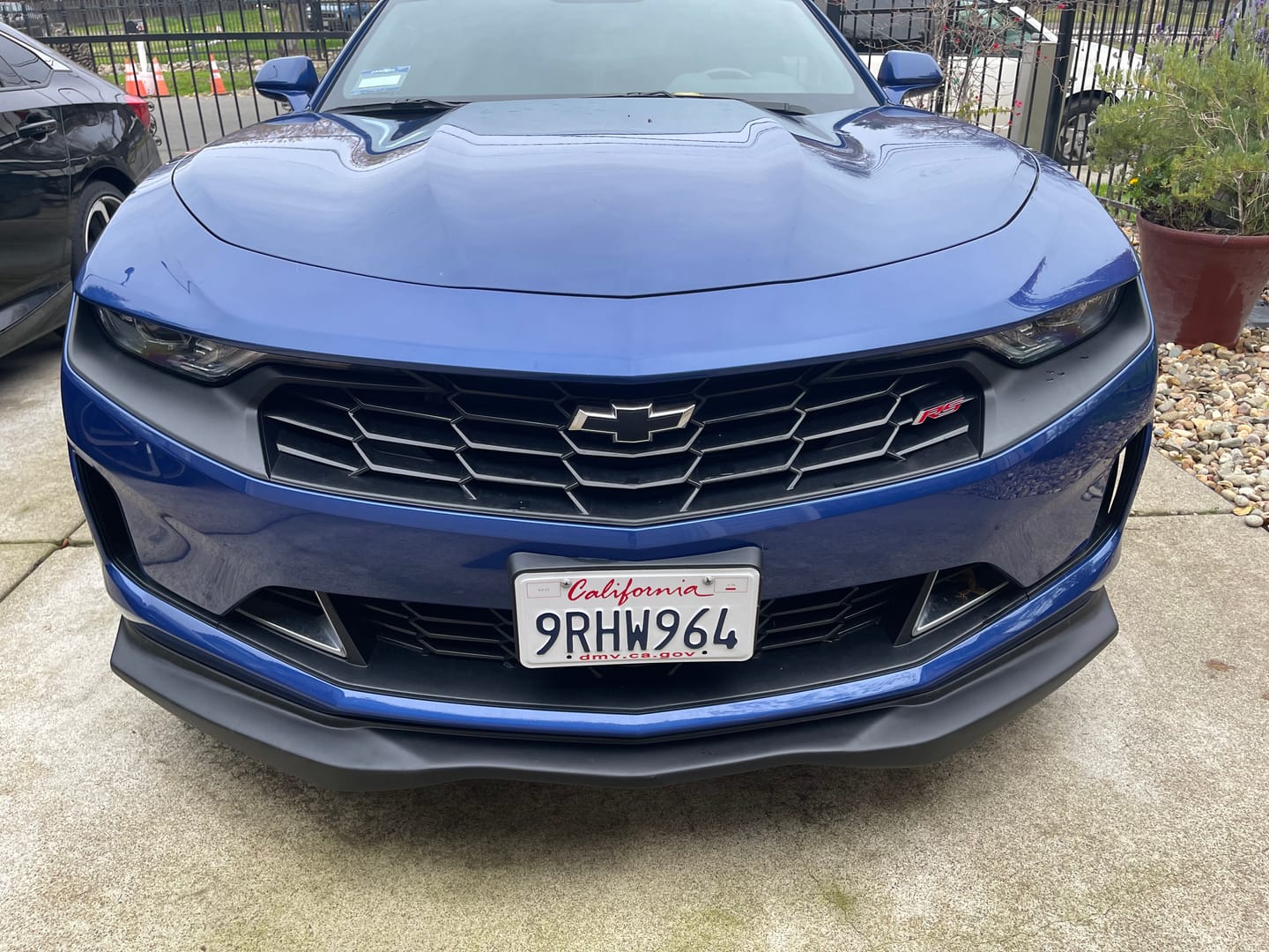 Customer photo review of 6th Gen Camaro SS T6 Performance Front Splitter