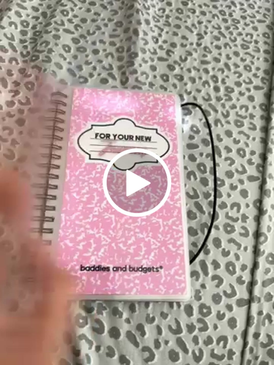 Customer video review of The Post Grad Binder
