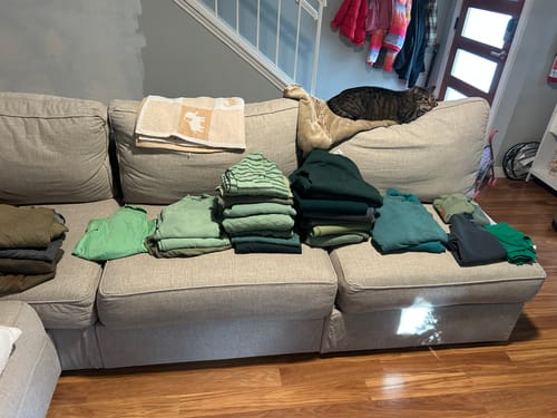 Customer photo review of Wholesale Blank Sweatshirts