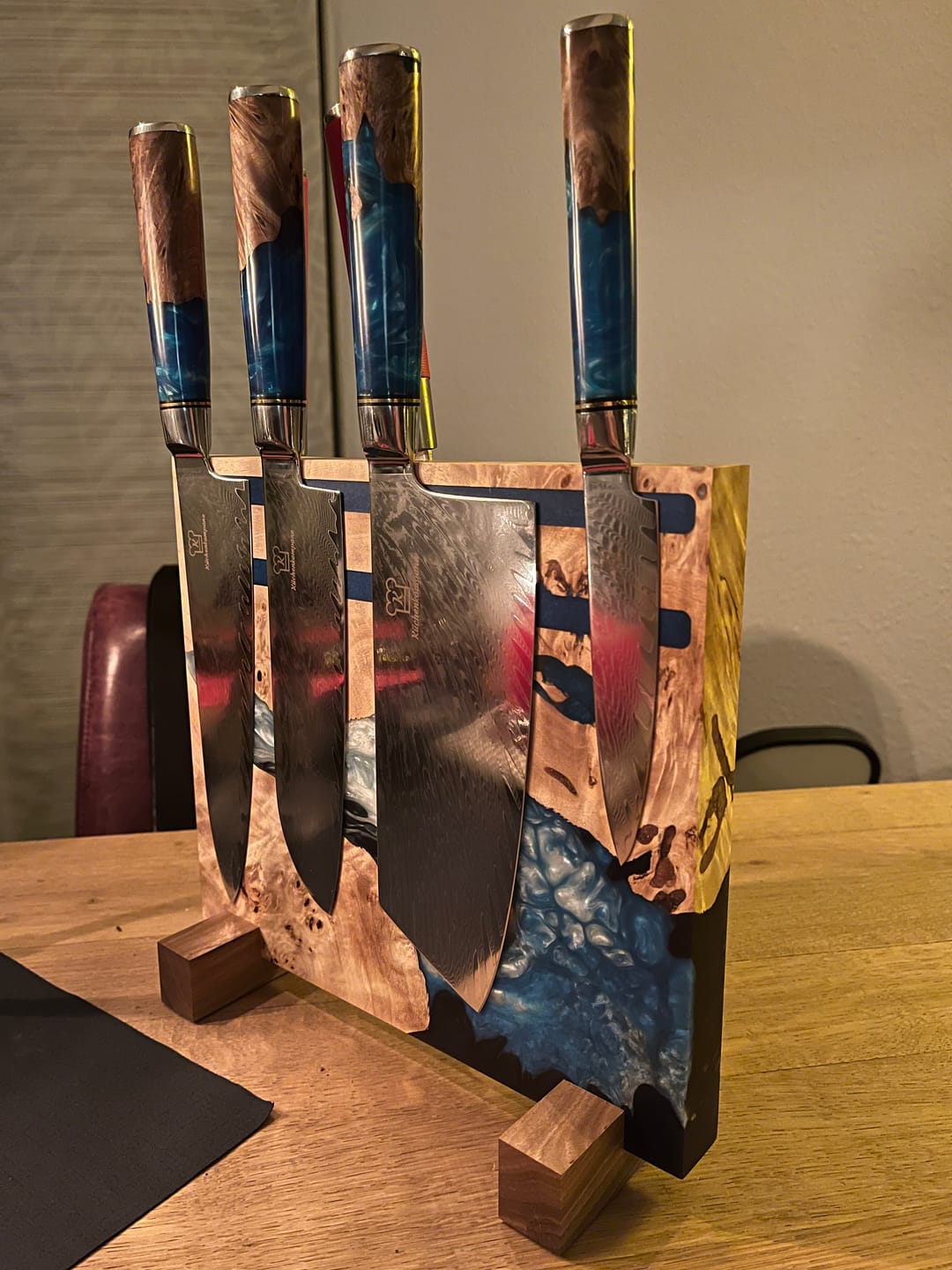 Customer photo review of Damast Messerset