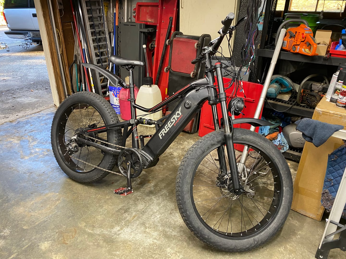 Customer photo review of 26 inch Tire set