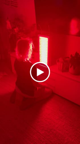 Customer video review of The Half Stack 3.0 Red Light Therapy Panel