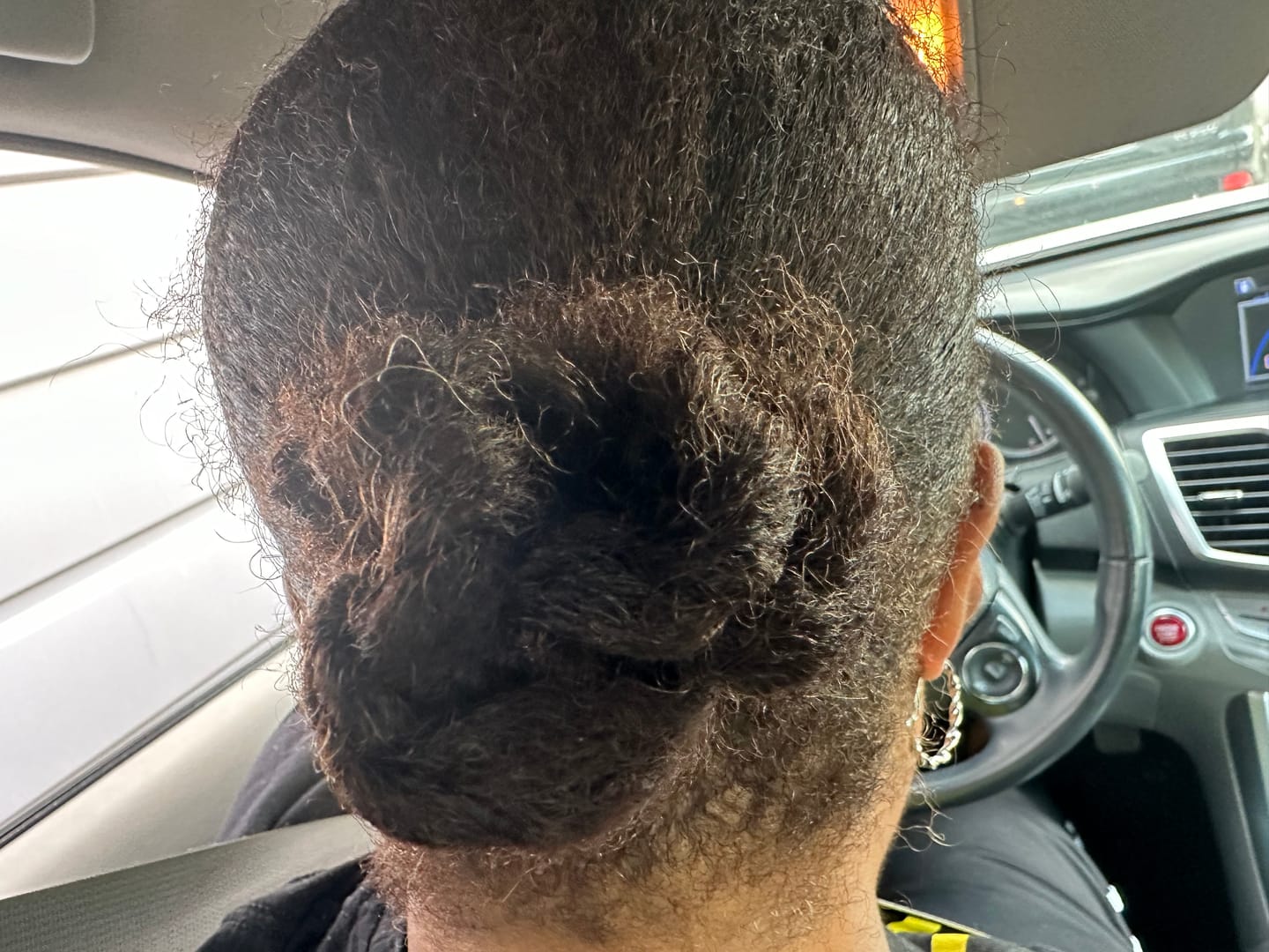 Customer photo review of Protein Balance Leave In Conditioner