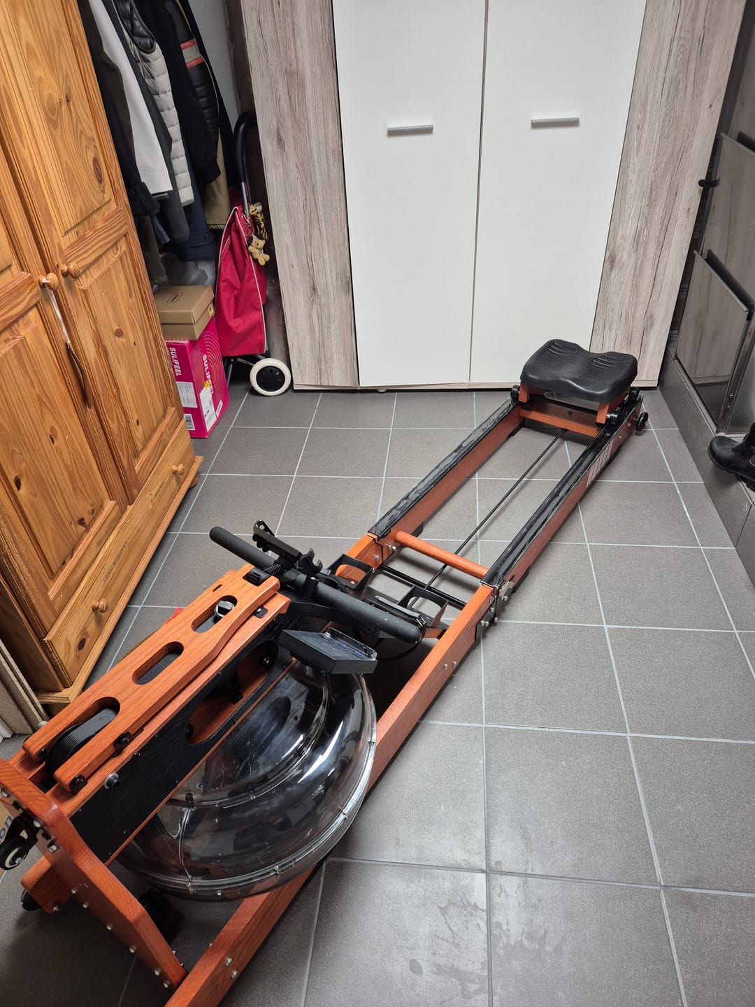 Customer photo review of ANHOR Power-Rower X-720E - Premium Wasser-Rudergerät