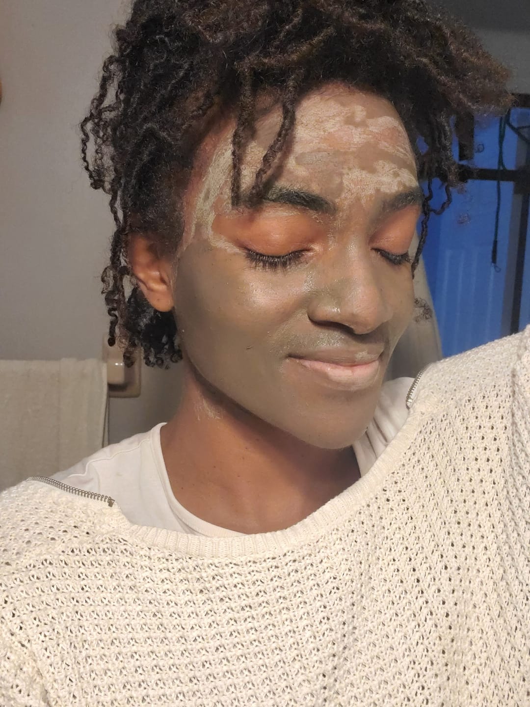 Customer photo review of Yaga Mud | Volcanic Mineral Clay Mask for Face and Body | 4 oz