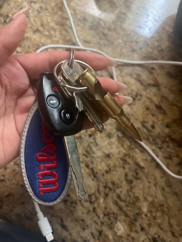 Customer photo review of .308/7.62 Real Bullet Keychain Bottle Opener - Made in the USA