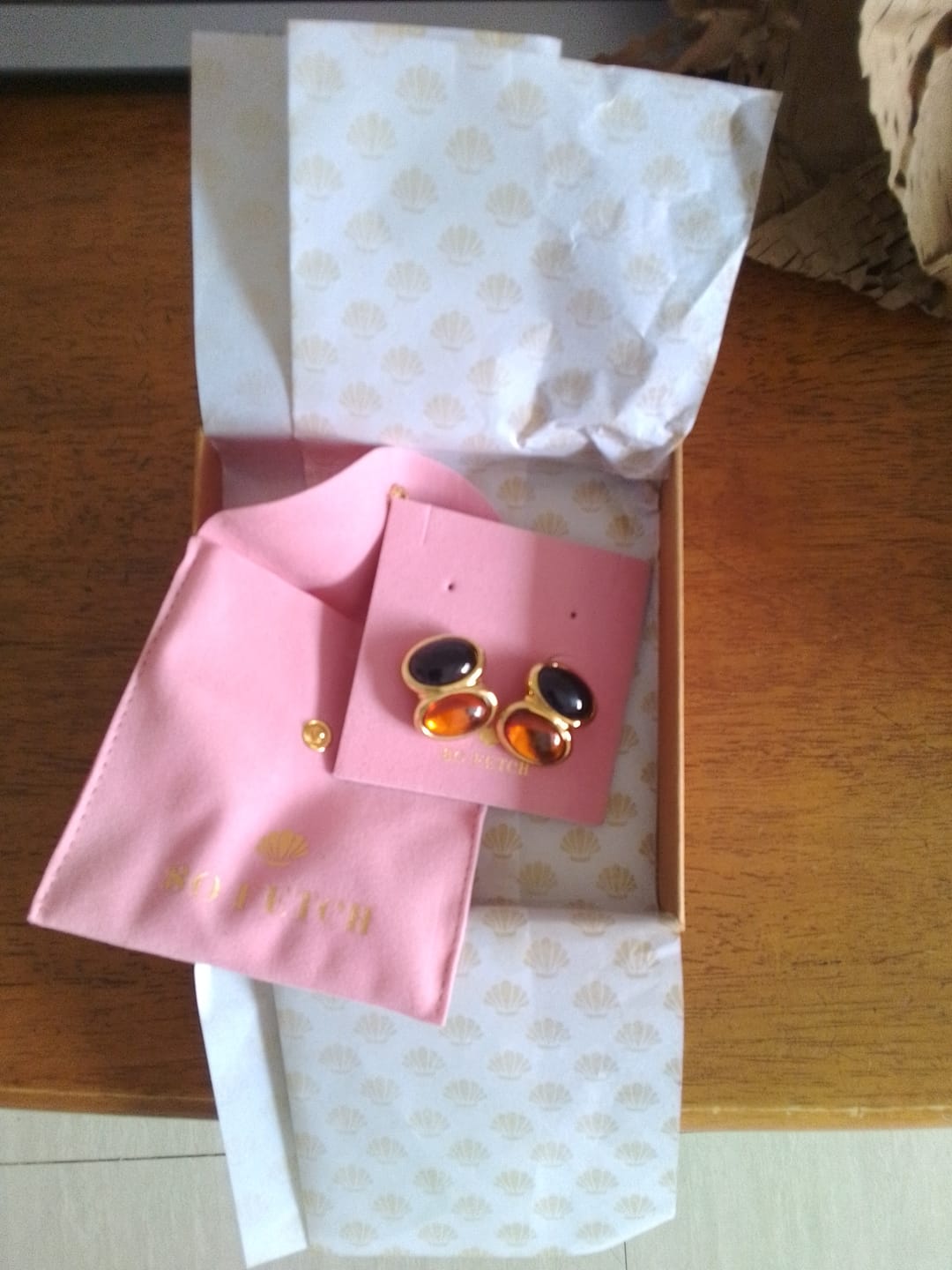 Customer photo review of The Layla Earrings