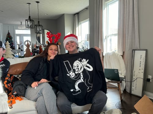 Customer photo review of Terrifier Pullover