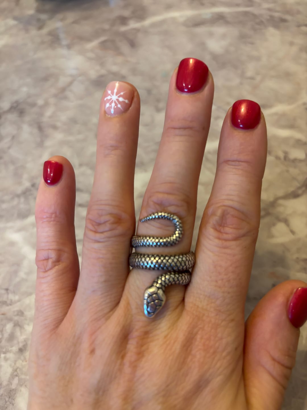 Customer photo review of SERPENT - 925 STERLING SILVER