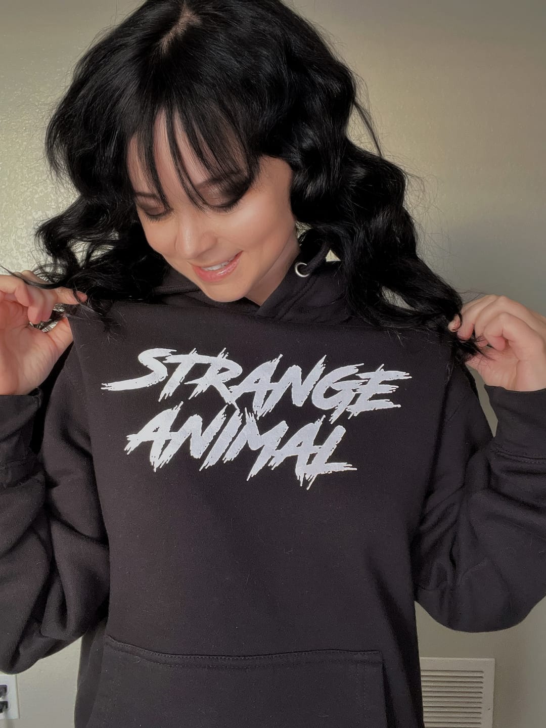 Customer photo review of Strange Animal Hoodie