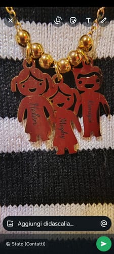 Customer photo review of Ogrlica: Family Bond