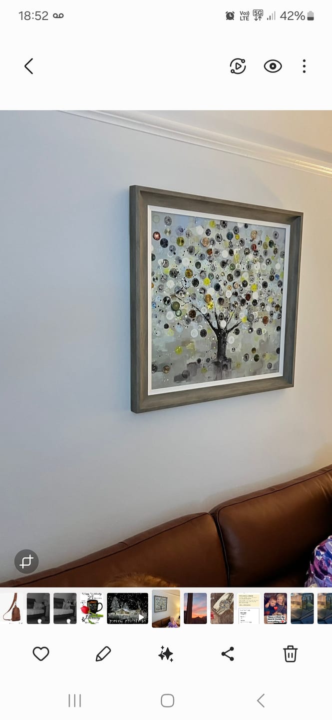 Customer photo review of Watch Tree Small By Ulyana Hammond 🎄