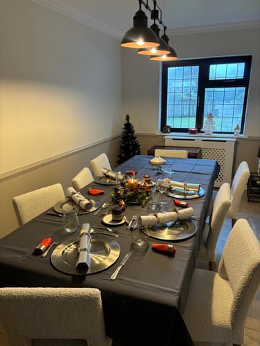 Customer photo review of Industrial 3-Light Bar Dome Pendant Light