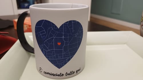 Customer photo review of Tazza magica personalizzata 325ml