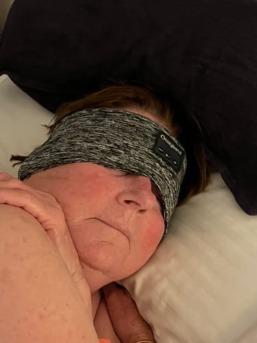 Customer photo review of CozyBand Wireless Headphones